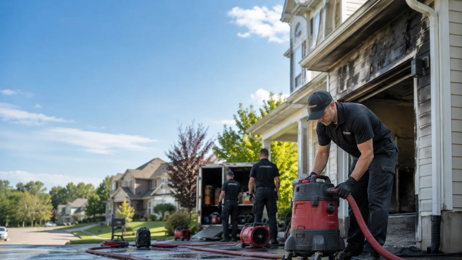 Fire And Smoke Damage Restoration in Amlin, OH near me